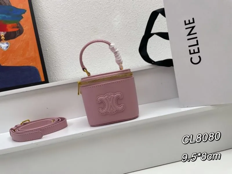 Celine Pink Mini Satchel Bag CL8080