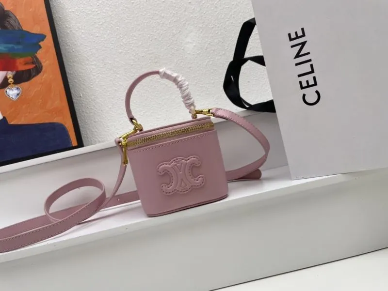Celine Pink Mini Satchel Bag CL8080 - Image 3