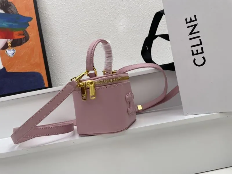 Celine Pink Mini Satchel Bag CL8080 - Image 4