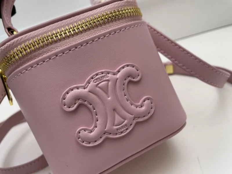 Celine Pink Mini Satchel Bag CL8080 - Image 5