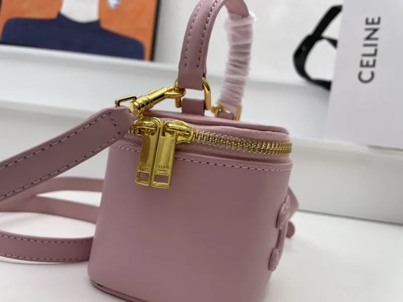 Celine Pink Mini Satchel Bag CL8080 - Image 6