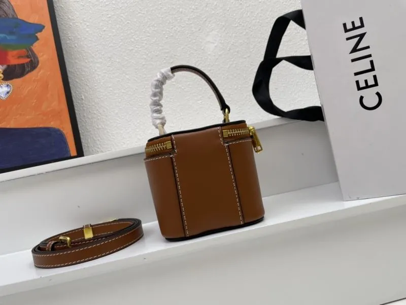 Celine Brown Mini Crossbody Bag CL8080 - Image 3