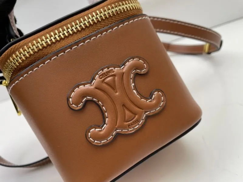 Celine Brown Mini Crossbody Bag CL8080 - Image 5