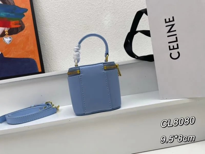 Alternative view of Celine Light Blue Mini Crossbody Bag CL8080