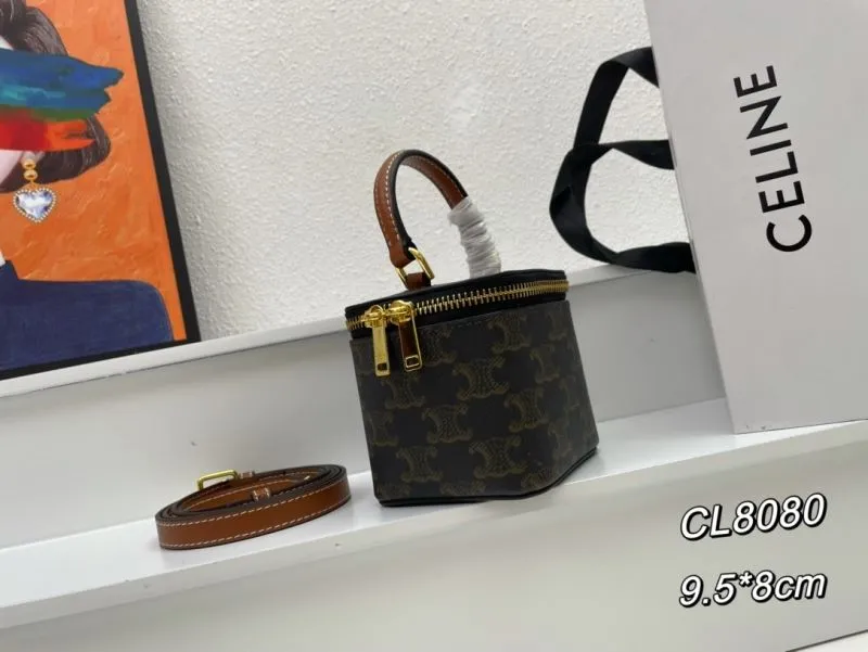 Alternative view of Celine Dark Brown Mini Monogram Box Bag CL8080