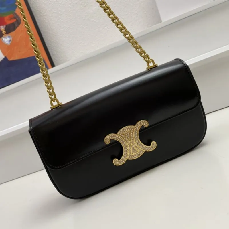 Celine Black Satchel Bag 481 - Image 3