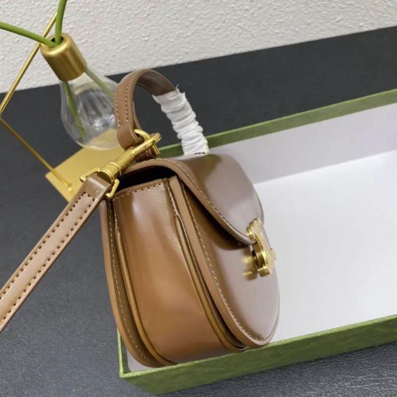 Celine Brown Satchel Bag 7767 16.5cm - Image 6