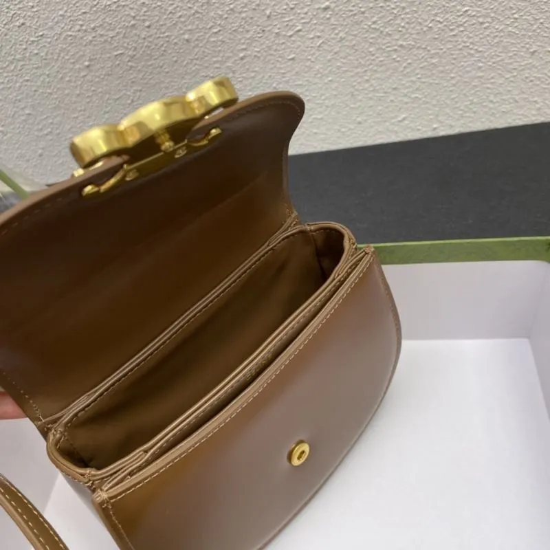 Celine Brown Satchel Bag 7767 16.5cm - Image 9