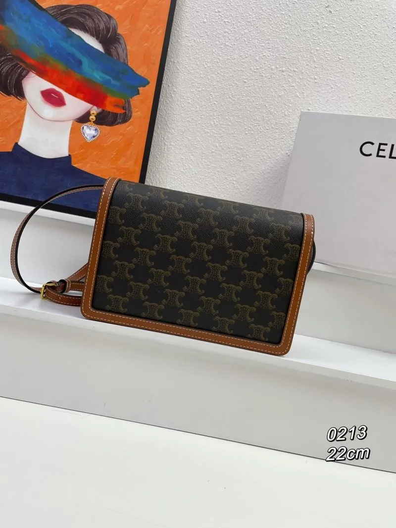Alternative view of Celine 0213 Monogram Satchel Bag 22cm