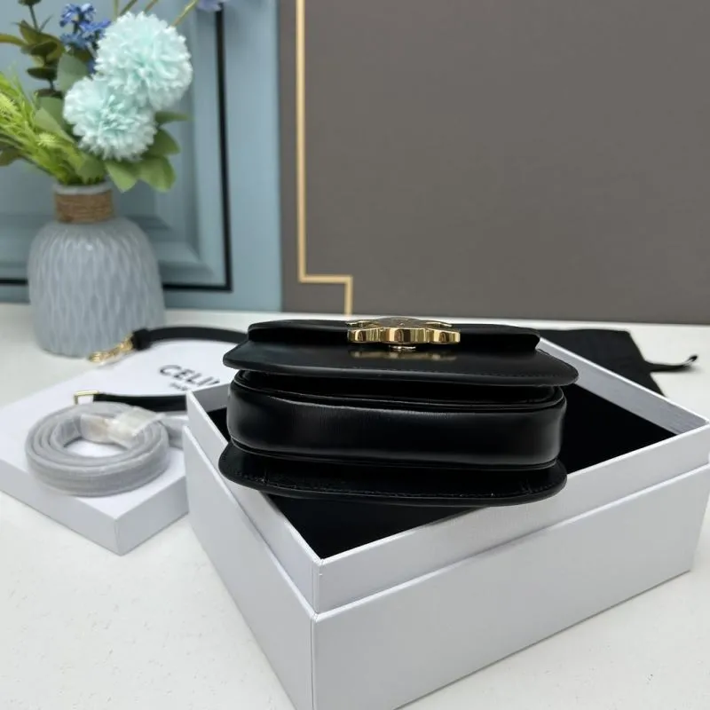 Celine Black Satchel Bag 491 - Image 5