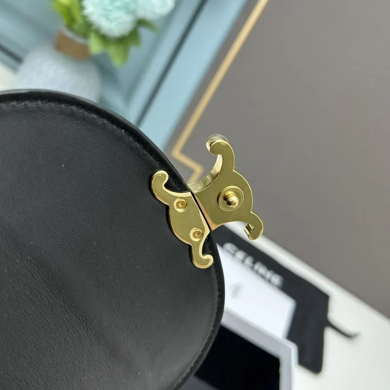 Celine Black Satchel Bag 491 - Image 8