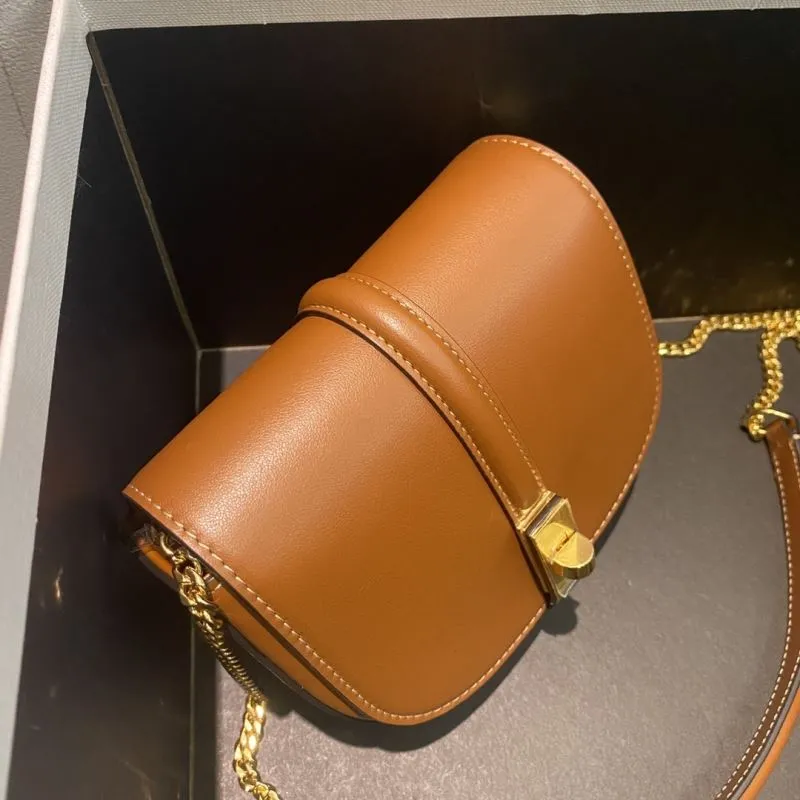 Alternative view of Celine Brown Saddle Crossbody Bag 493