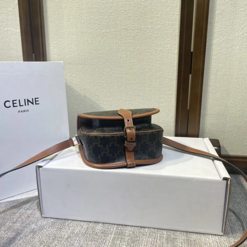 Celine Monogram Saddle Crossbody Bag 501 - Image 4