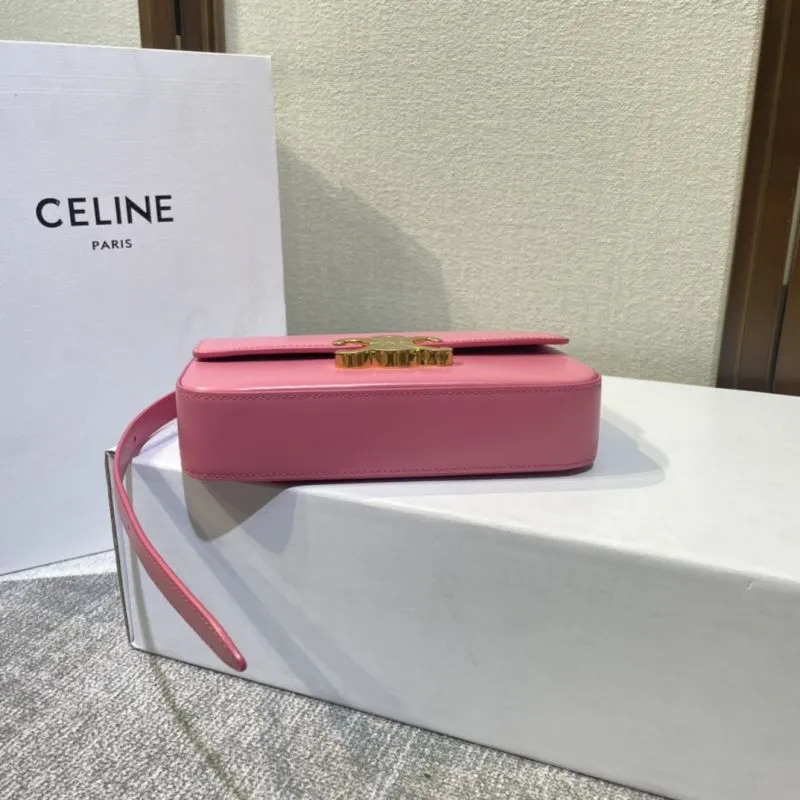 Celine Pink Satchel Bag 506 - Image 5
