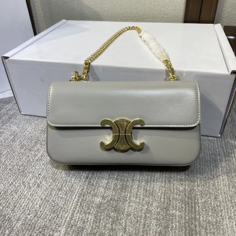 Celine Gray Satchel Bag 532