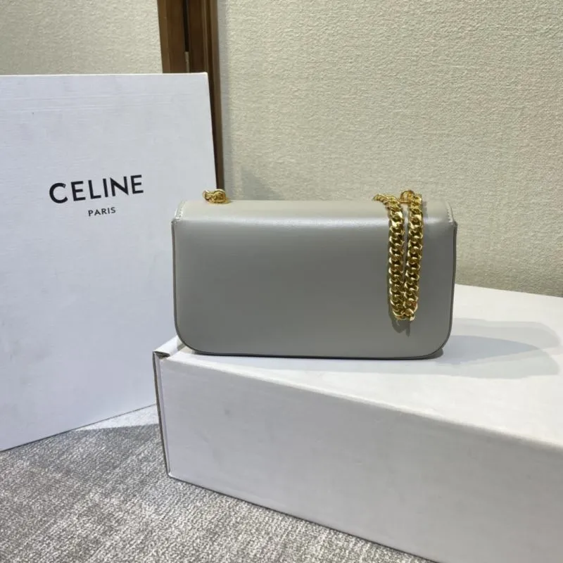 Celine Gray Satchel Bag 532 - Image 4
