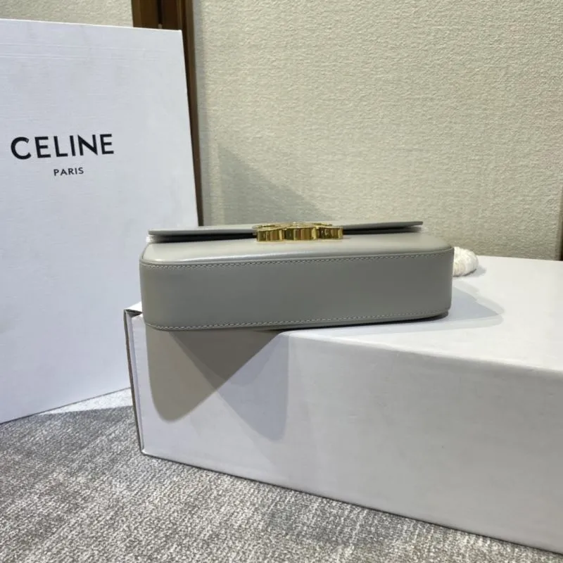Celine Gray Satchel Bag 532 - Image 5