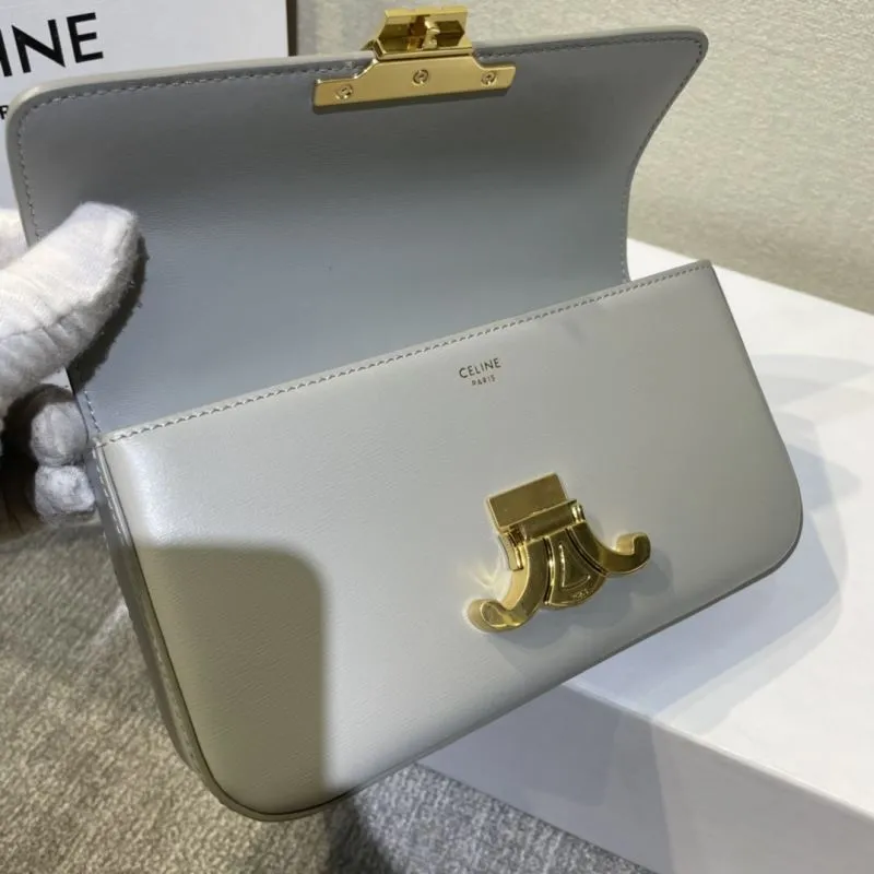 Celine Gray Satchel Bag 532 - Image 6