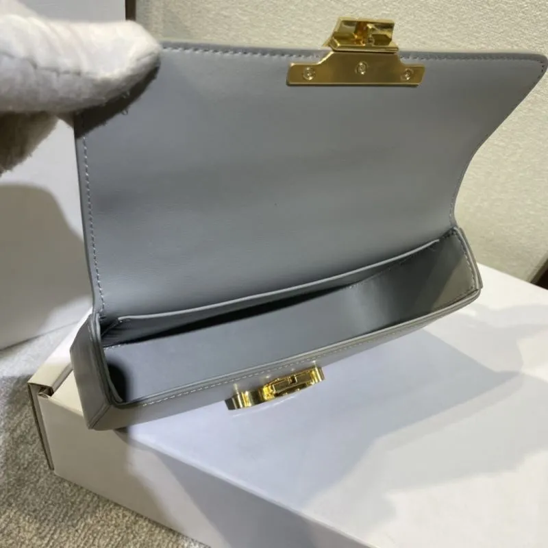 Celine Gray Satchel Bag 532 - Image 7