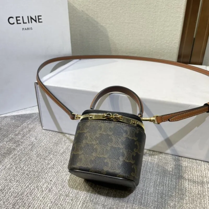 Celine Mini Monogram Vanity Crossbody Bag