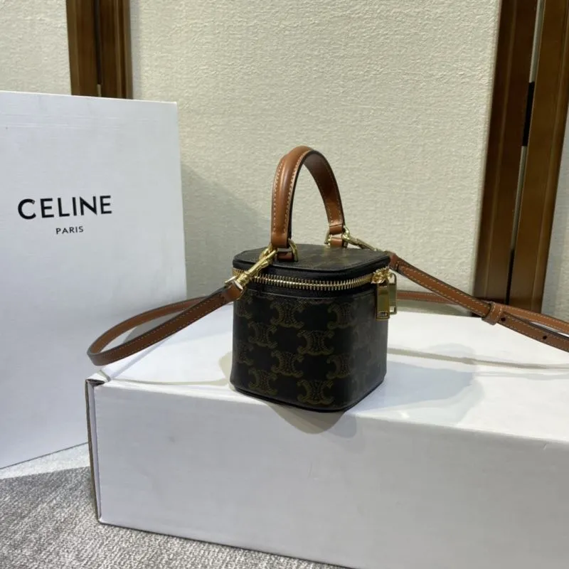 Celine Mini Monogram Vanity Crossbody Bag - Image 3