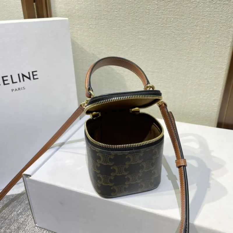 Celine Mini Monogram Vanity Crossbody Bag - Image 7