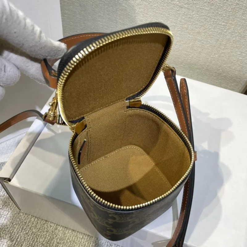 Celine Mini Monogram Vanity Crossbody Bag - Image 8