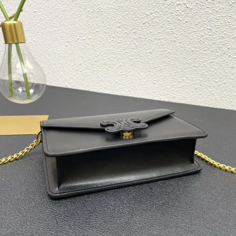 Celine Black Crossbody Bag 3059 Size 19cm - Image 6