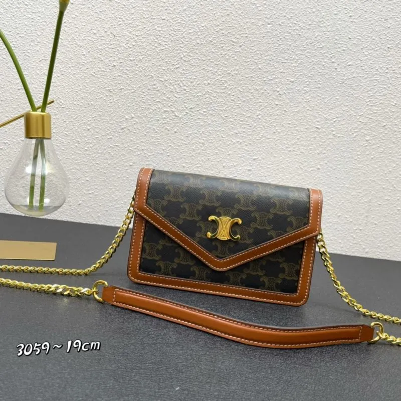 Celine Monogram Crossbody Bag 3059 19cm