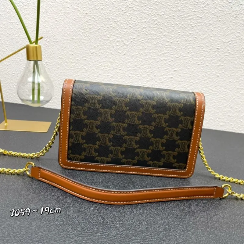 Celine Monogram Crossbody Bag 3059 19cm - Image 3