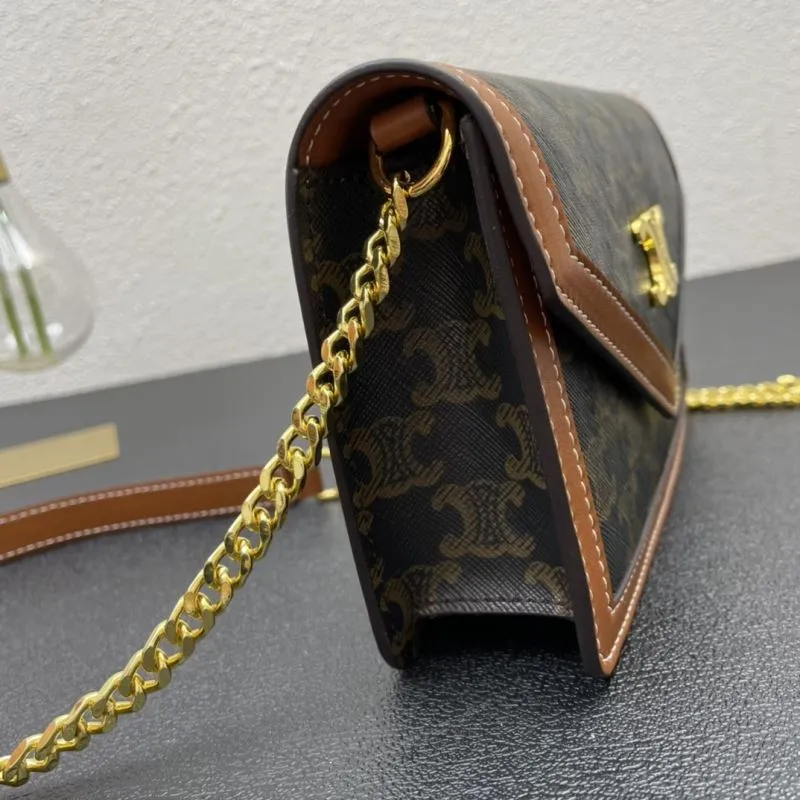 Celine Monogram Crossbody Bag 3059 19cm - Image 5
