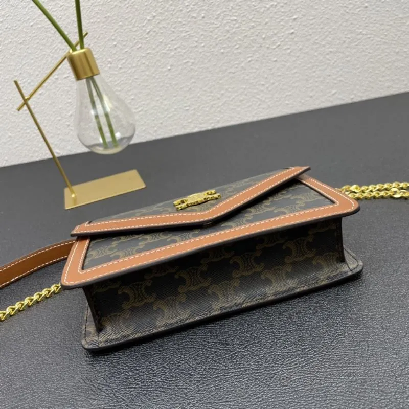 Celine Monogram Crossbody Bag 3059 19cm - Image 6