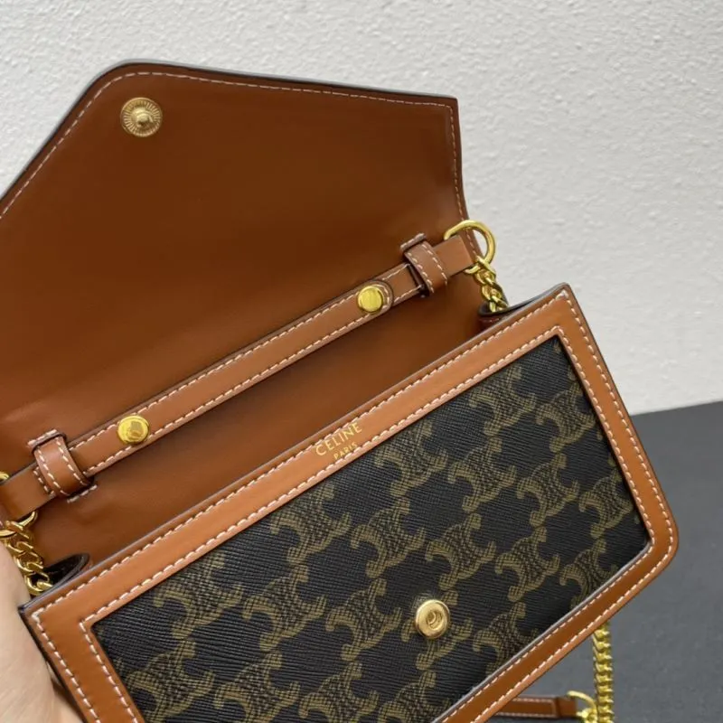 Celine Monogram Crossbody Bag 3059 19cm - Image 8
