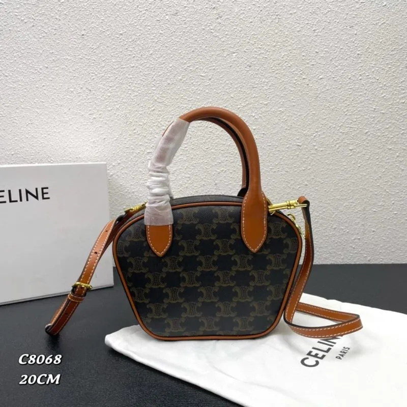 Alternative view of Celine C8068 20CM Small Satchel Bag