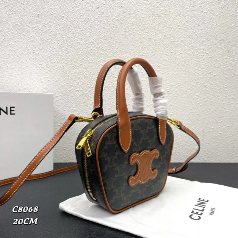 Celine C8068 20CM Small Satchel Bag - Image 3