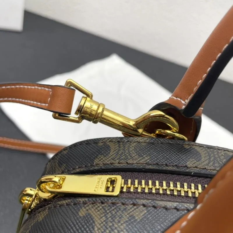 Celine C8068 20CM Small Satchel Bag - Image 6