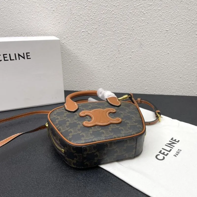 Celine C8068 20CM Small Satchel Bag - Image 7