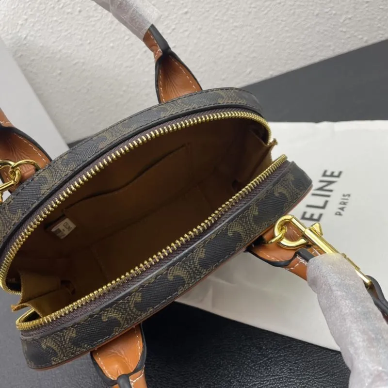Celine C8068 20CM Small Satchel Bag - Image 8