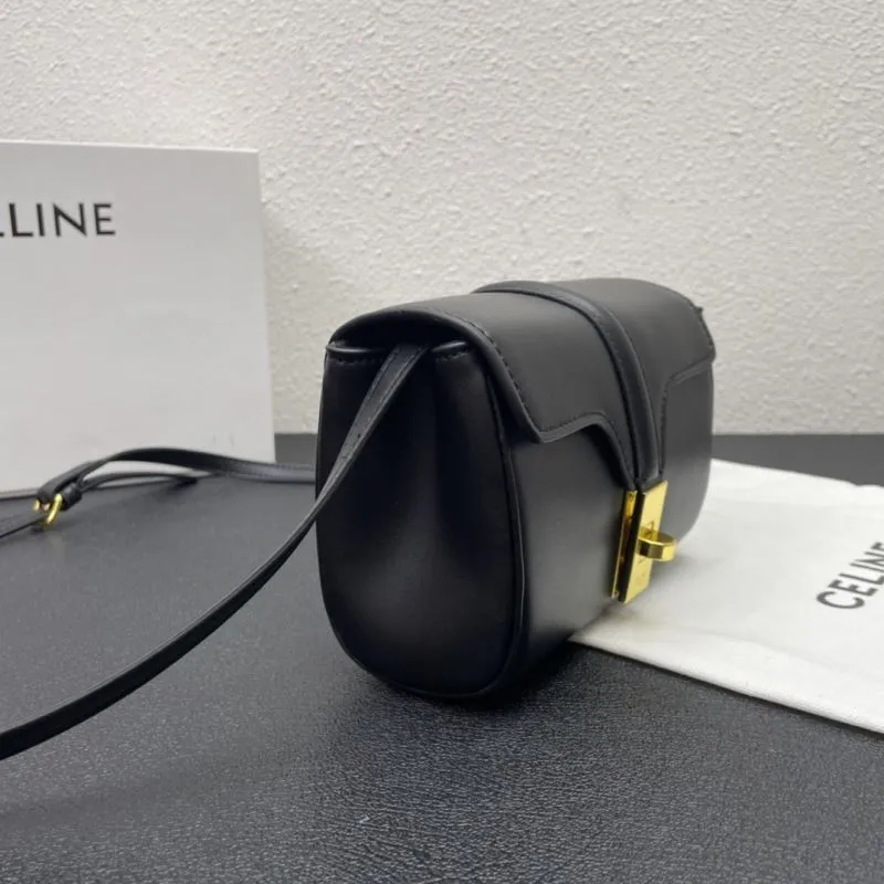 Celine C8074 Black Crossbody Bag 18cm - Image 5
