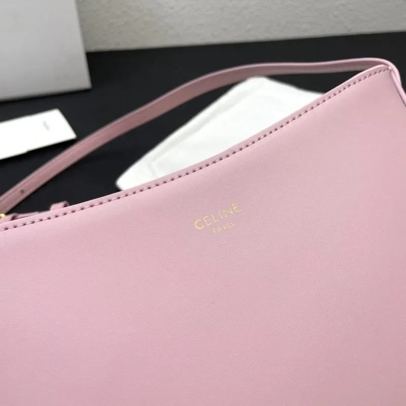 Celine Pink Satchel Bag CL8075 Size 18.5 - Image 5