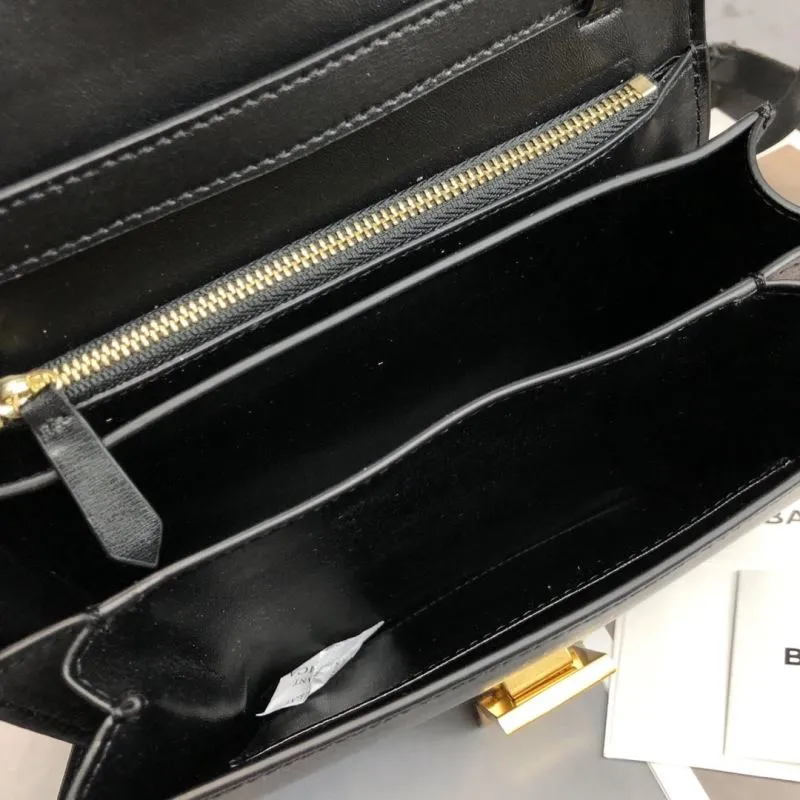 Celine Black Crossbody Satchel Bag 568 - Image 8