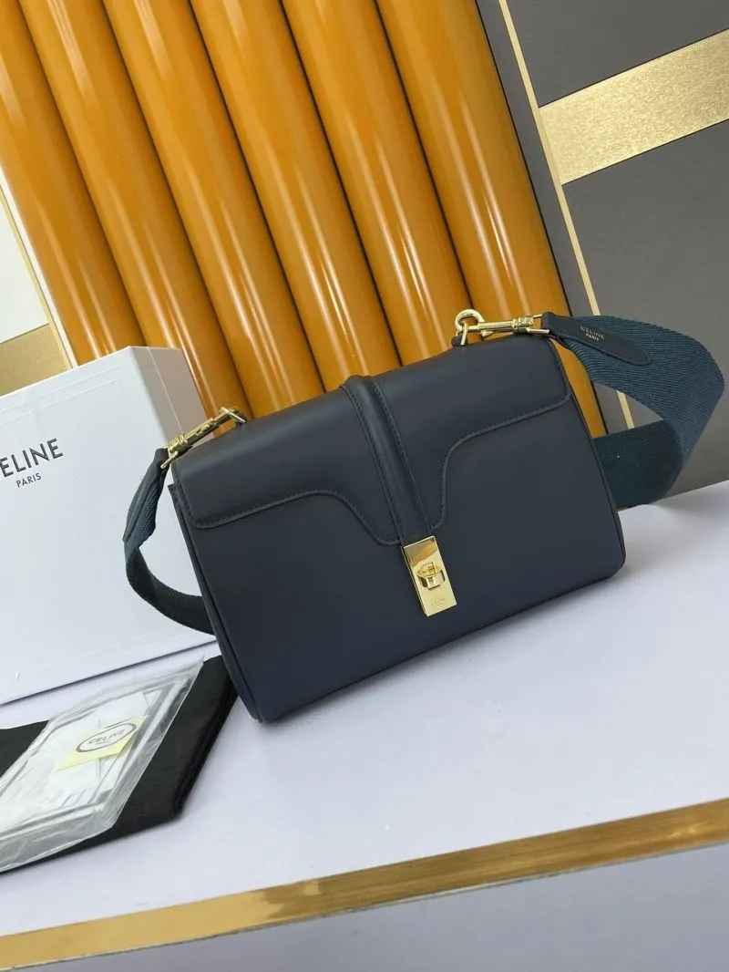 Alternative view of Celine Dark Gray Satchel Bag 587