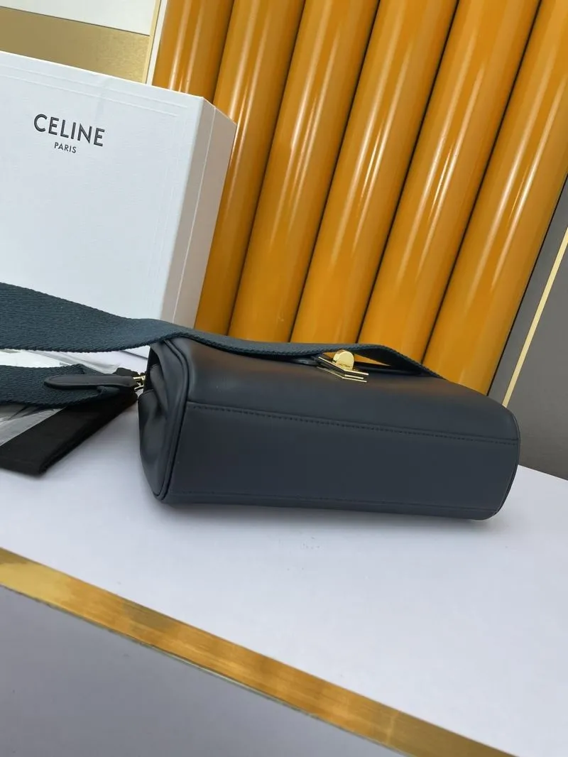 Celine Dark Gray Satchel Bag 587 - Image 4