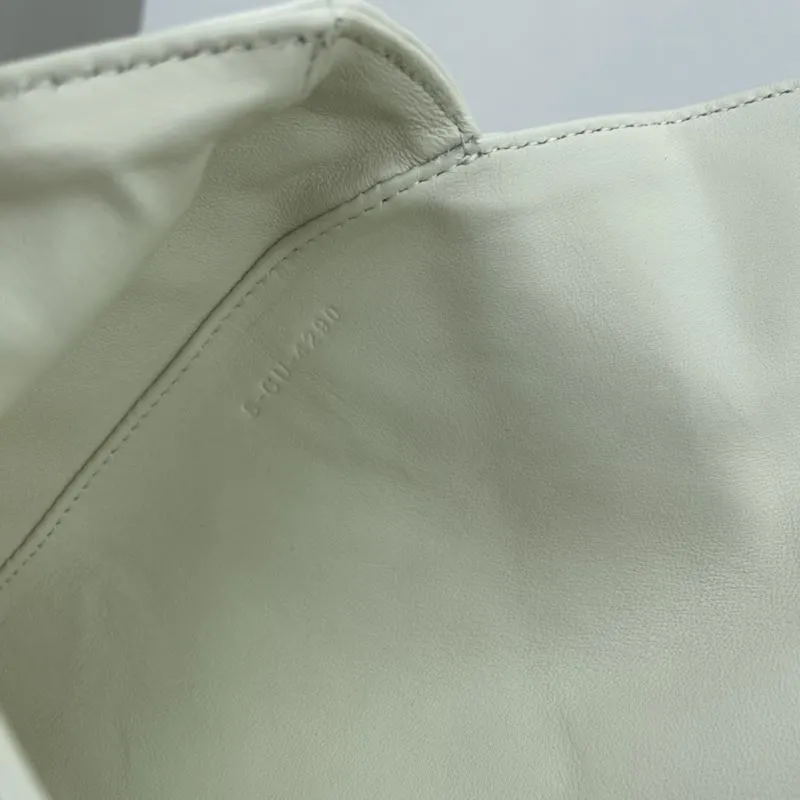 Celine White Triangle Crossbody Bag 591 - Image 8
