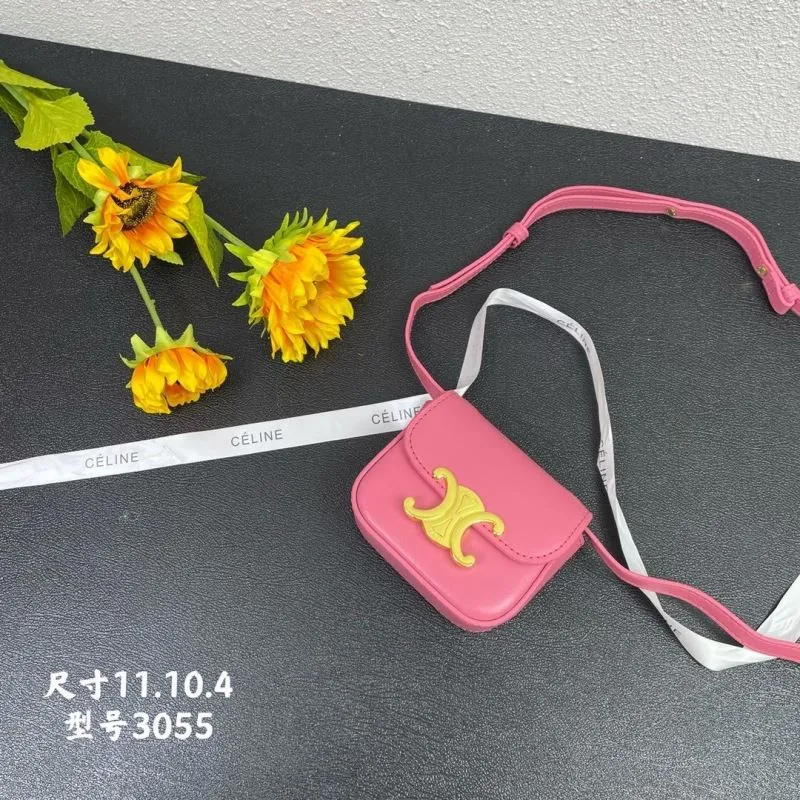 Celine Pink Mini Satchel Bag Size 11.10.4 Model 3055