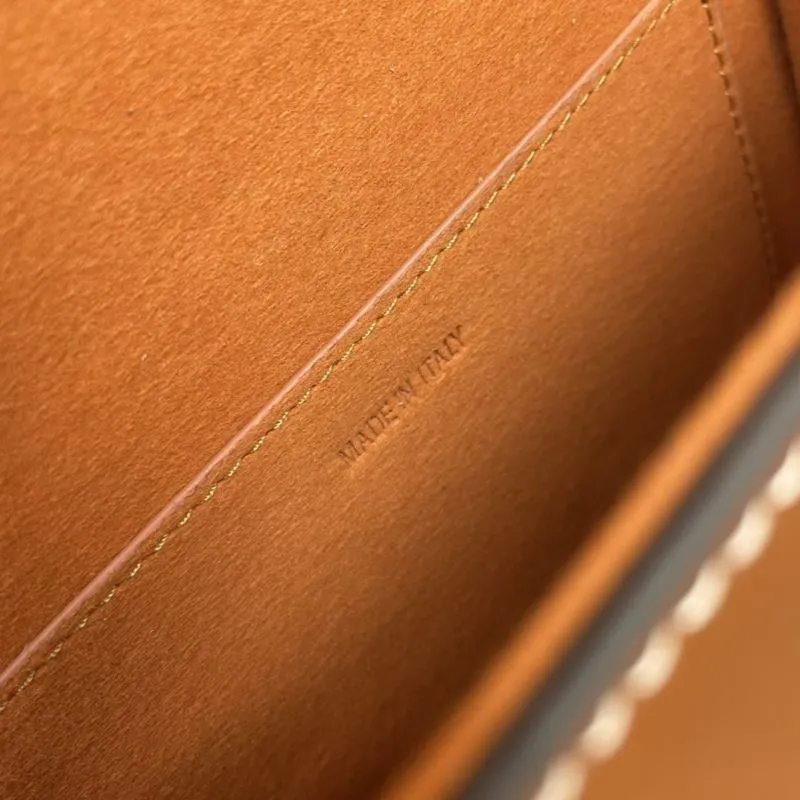 Celine Brown Saddle Crossbody Bag Model 4201 - Image 9