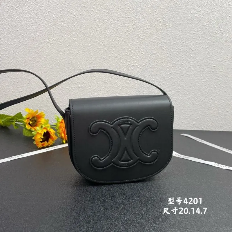 Celine Black Crossbody Bag 4201
