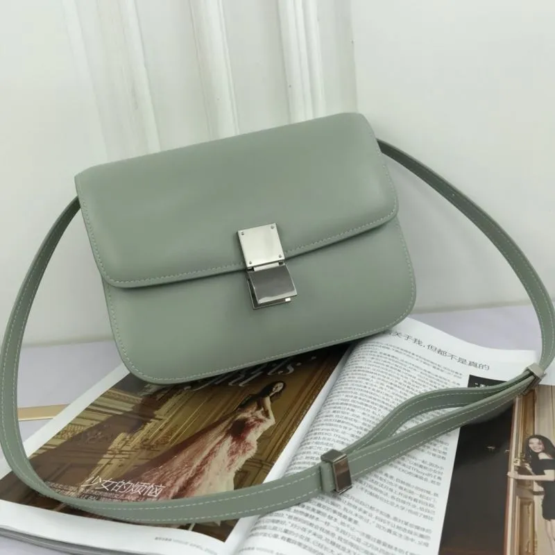 Celine Mint Green Satchel Bag 602