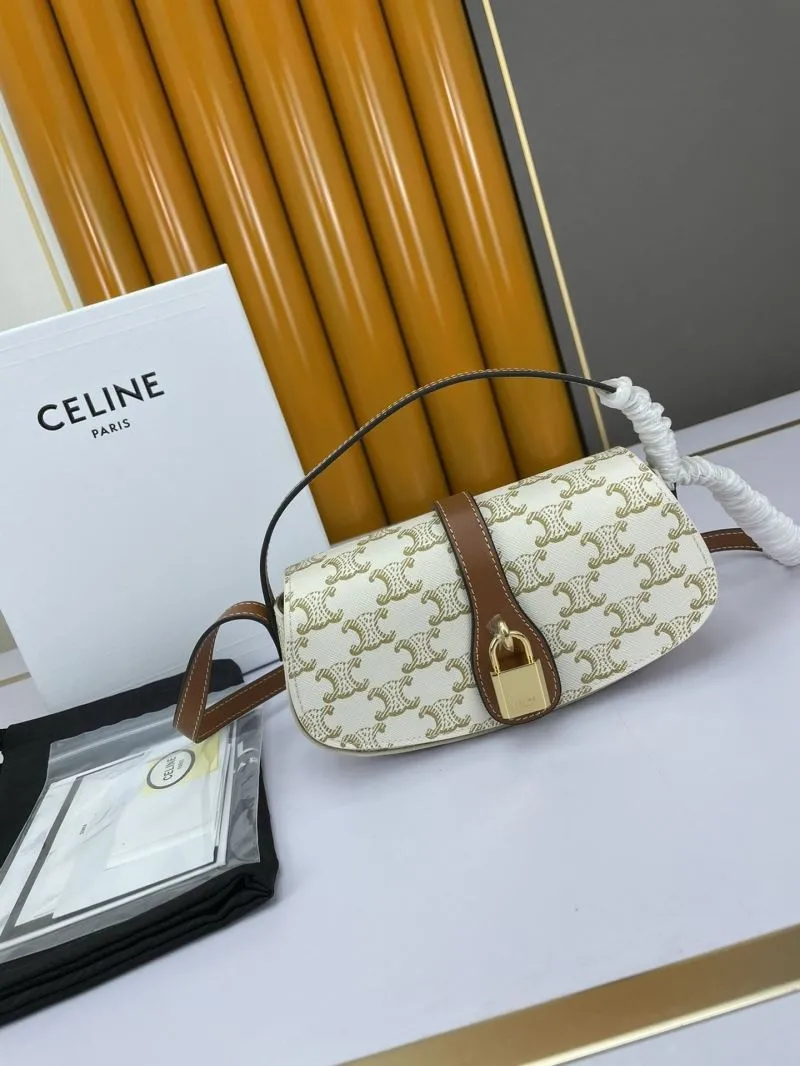 Celine White Satchel Bag 609