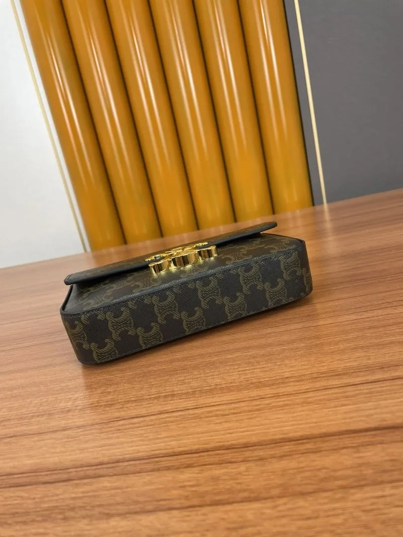 Celine Monogram Chain Satchel Bag 615 - Image 4